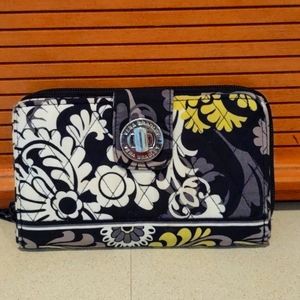Vera Bradley turn lock wallet